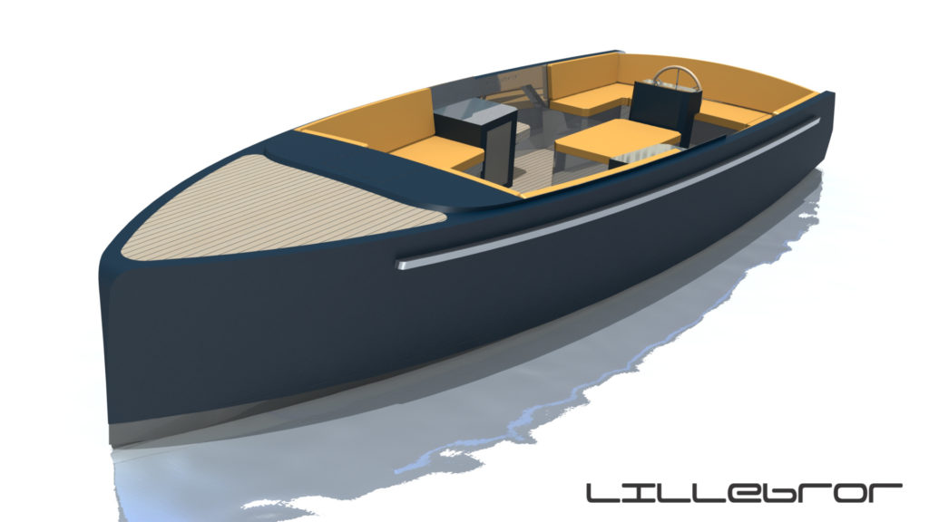 Lillebror 78 hybride navy